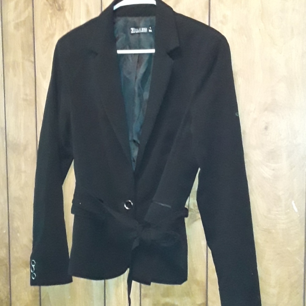 Belted Blazer